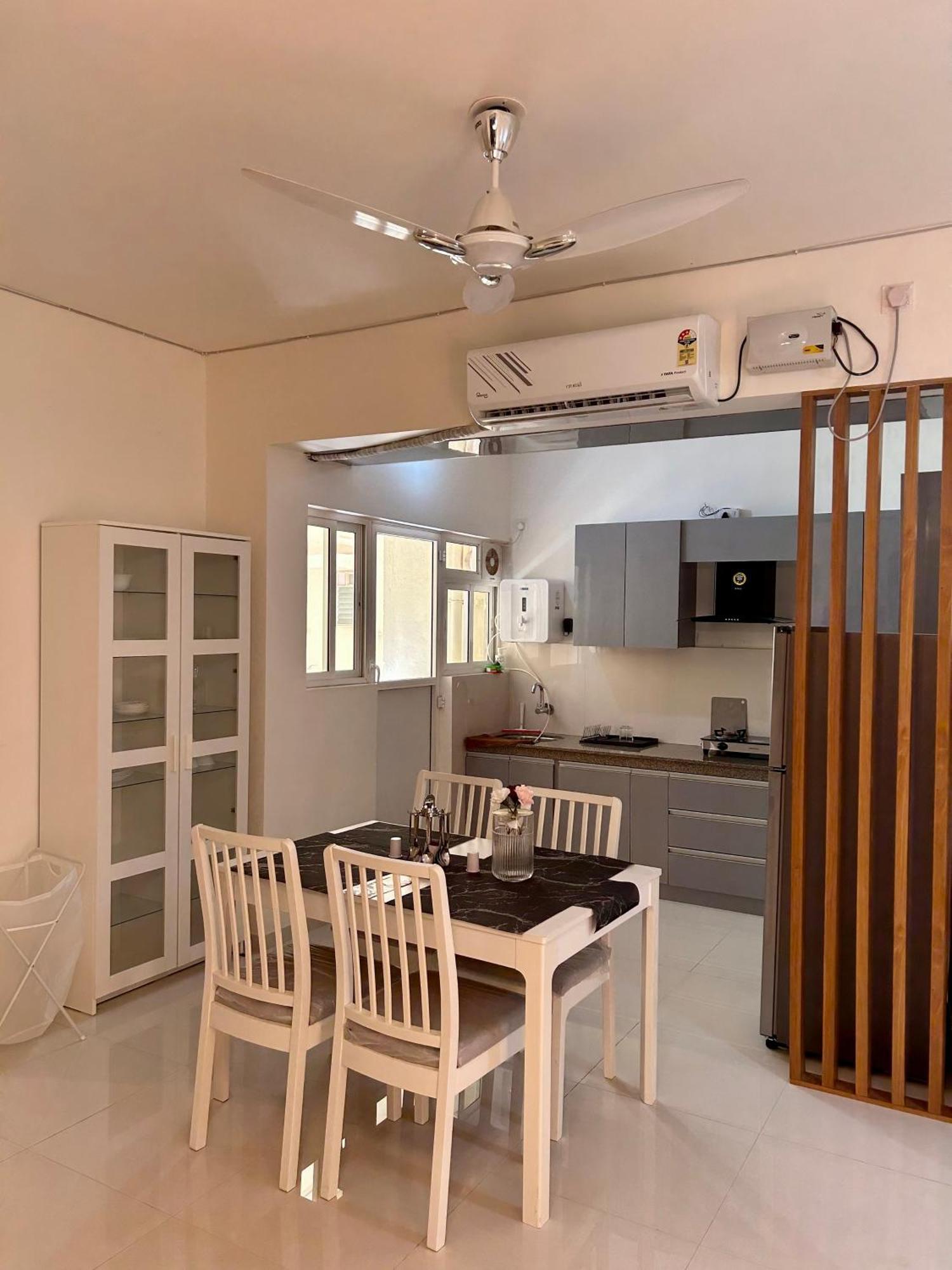 Pool And Garden View Good Stay Premium 2 Bhk Flat 104 Dabolim Extérieur photo